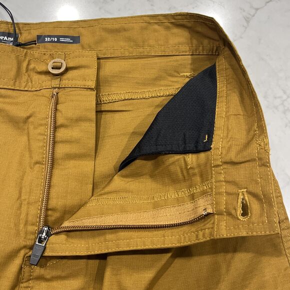 Prana‎ NEW Double Peak Cargo Shorts Mens 32 x 10" Bronze Standard Fit Outdoor - Picture 8 of 15